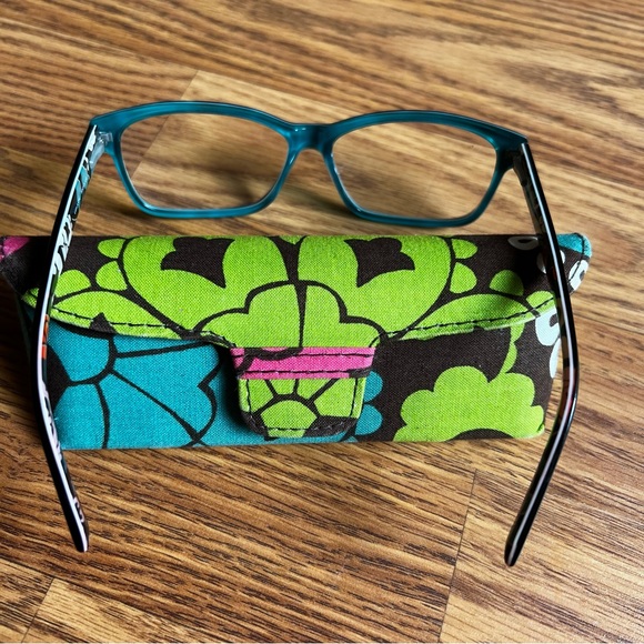 Vera Bradley Mariah Loa Glasses with Case 55-15-130 - Picture 9 of 10